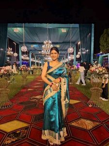 Royal Jimmy Choo Saree Attached With Blouse