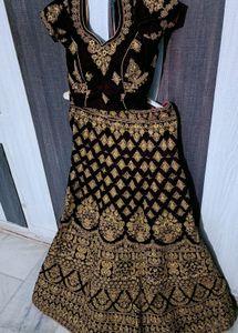 Heavy Kundan Work with Zaari Embroidery  Lehenga