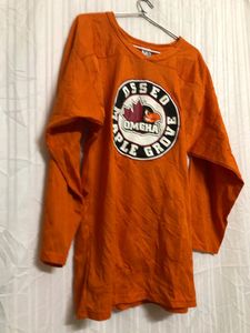 Flcxnit Orange Long Sleeve Jersey