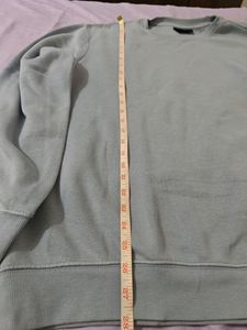 Original H&amp;M Blue Crewneck Sweatshirt