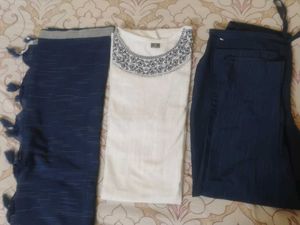 Elegant Embroidered Kurta Set