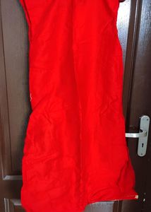Beautiful Tomato Color Red Kurti