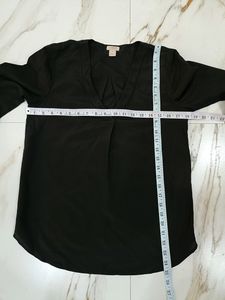 XXS &amp; S size Full Sleeves Top Black Colour