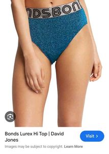 Bonds Blue Sparkle Briefs