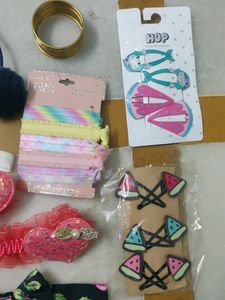 Combo Hair Clips + Bands