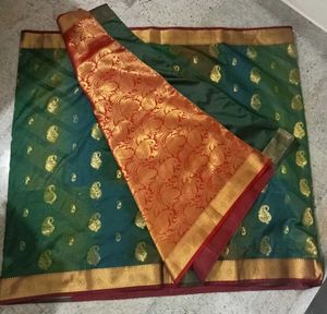 Stitched Blouse With Saree (Function Party Wedding