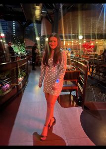 Polka Dot Mini Dress Size S