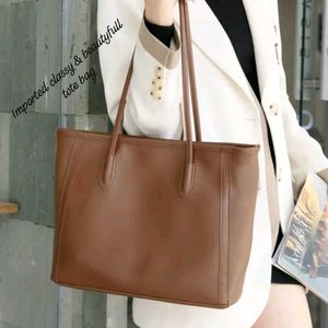 Elegant Black Tote Bag