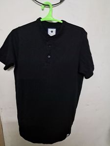 Symbol Men’s Medium Mandarin Collar Polo Tshirt