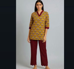 Pure Jaipuri Cotton Co-ord set