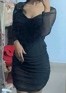 Chic Black Bodycon Dress