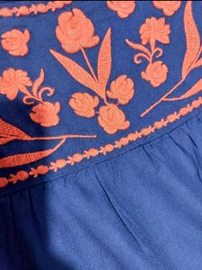 Old Navy Blue Kurta Top - Size L