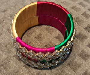 fancy stone studded bangle