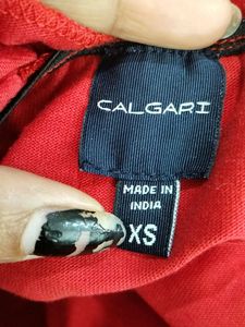 Calgari Red Crop Top (Women)