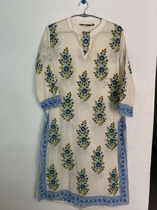Floral Print Kurta