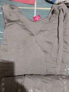 Elegant Grey Salwar Kameez