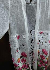 Women&#39;s Net Front Open Neck Shrug