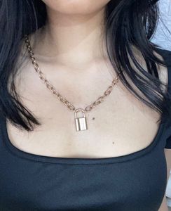 Lock Chain Necklace