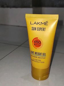 Lakeme Sun Expert Spf 50 PA+++ Light Weight Gel For All Skin Types