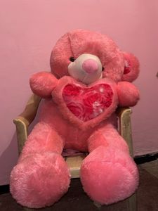 Teddy Bear Pink Soft Furry