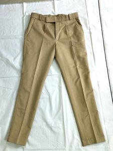 Beige Casual Pants