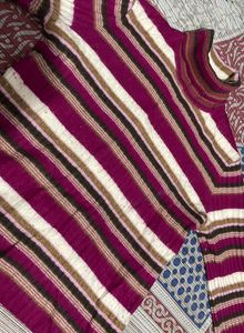 Striped Turtleneck Sweater