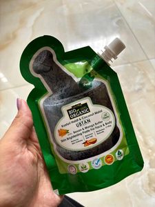 Indus Valley Bio Organic Hair And Face Pack Combo