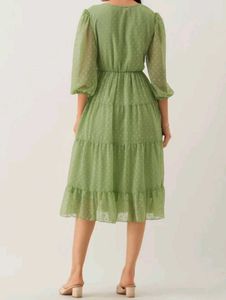 Light Green Midi Dress