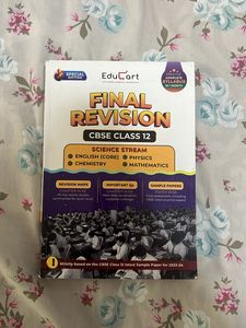 Educart Revision Exam Material CBSE SCIENCE 12th