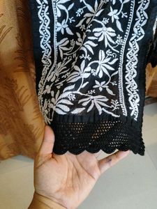 lucknowi heavy embroidery kurta
