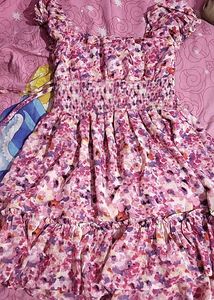 Floral Print Mini Dress