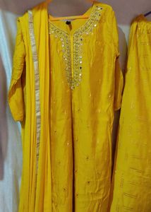 haldi suit for wedding functions..