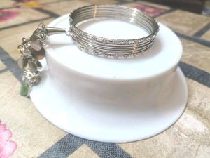 Silver Colour Oxidised Churi..