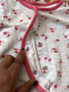 Baby Clothes Bundle - Floral &amp; Pink