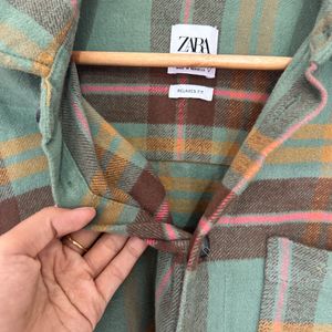 Zara Winter Shirt 🌿✨