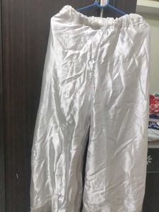 Elegant White Palazzo Pants