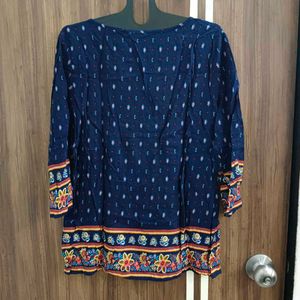 🛍️ Blue Printed Top ⭐⭐⭐⭐
