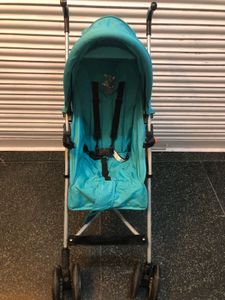 Teal Compact Baby Stroller