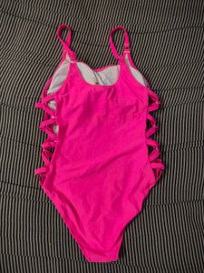 Hot Pink One Piece Swimsuit