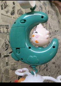 Musical Cot Mobile Crib Bed Bell Hanging