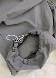 Gray Parachute Pants