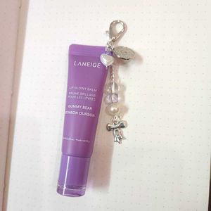 Purple coquette lippie charm
