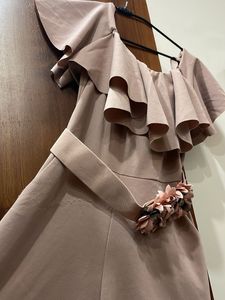 Elegant Ruffled Jumpsuit