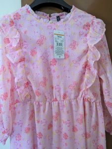 Floral Print Cute Dress
