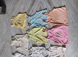 11 Baby Girls Soft Nightwear