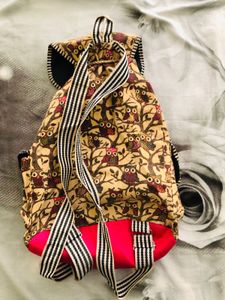 Kids Owl Print Backpack