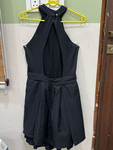 Chic Black Halter Dress