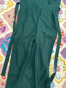 Green Ruffle Sleeve Dress💚