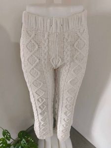 Crochet High Waisted Pants