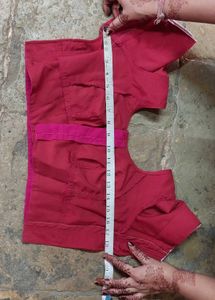Pink Embellished Saree